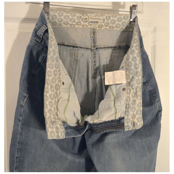 Lee "Just Below The Waist" Natural Fit Women's Blue Jeans Pants Sz 16M 36" x 31" - Picture 5 of 5